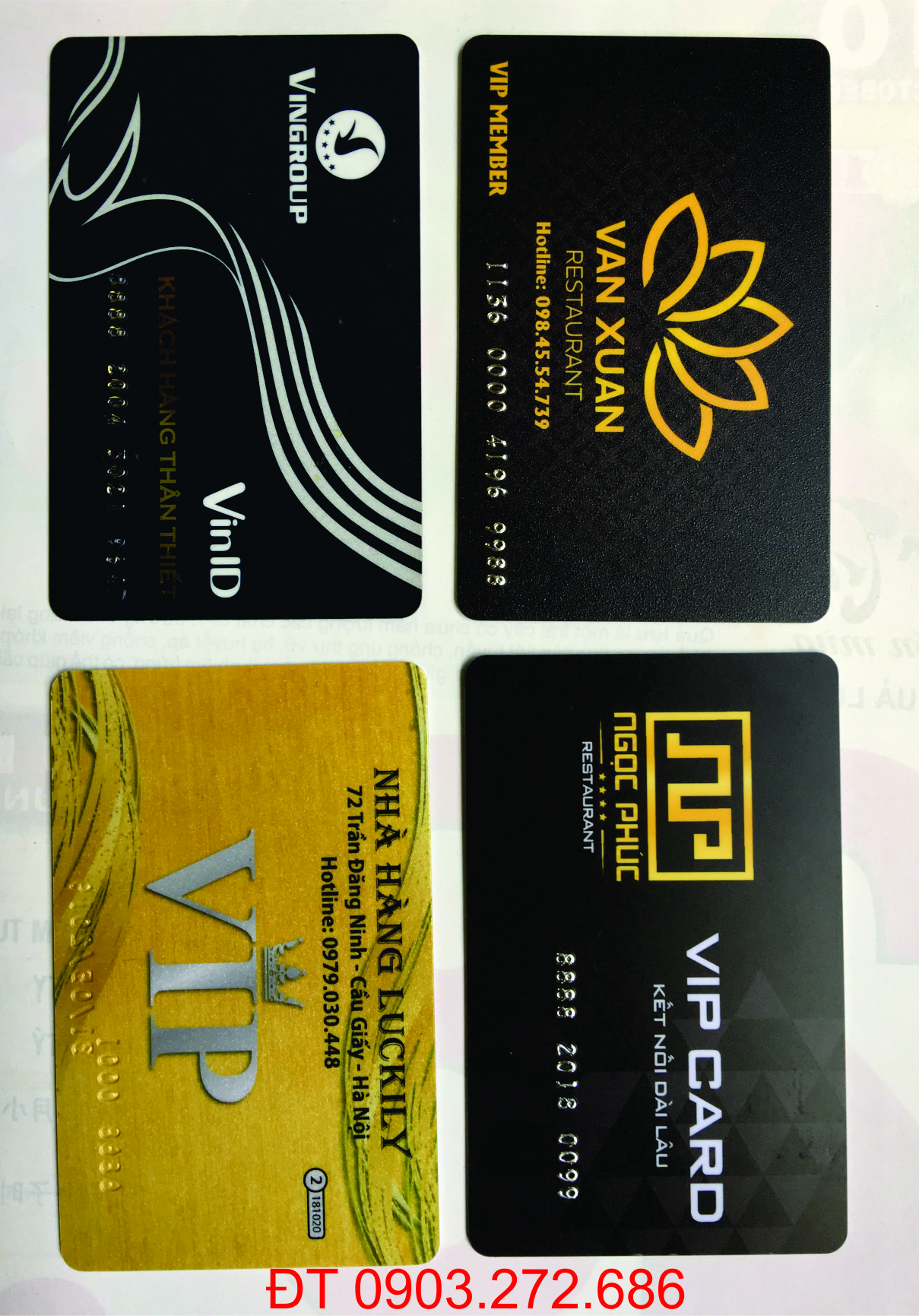 In thẻ vip - SẢN XUẤT BAO ĐŨA - BAO TĂM- BAO THÌA - ĐƯỜNG GÓI CAFE
